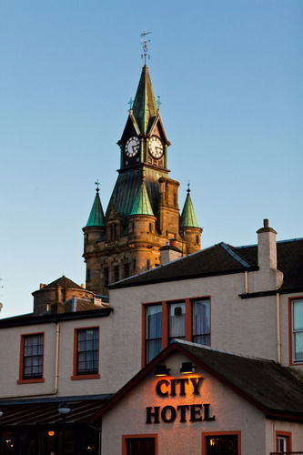 The City Hotel Dunfermline Exterior foto